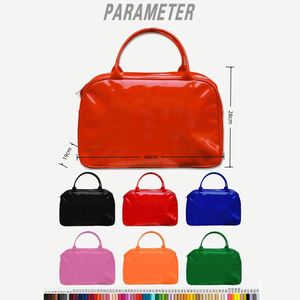 Sac de sport transparent personnalisé avec logo, trousse de toilette étanche, sac fourre-tout pour yoga et pilates, sacs de voyage en PVC pour femmes - Product Image 3