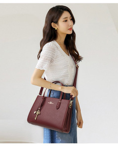 Bolsos cruzados de diseño de moda, bolsos de hombro de cuero PU de alta calidad, bolsos de mano casuales de lujo para mujer - Product Image 4