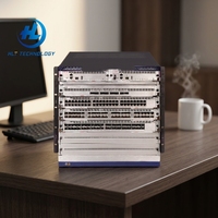 S7608X-G Chasis de Switch de Enrutamiento Modular de 8 Ranuras con IA Nativa, Unidad de Red de Agregación de Datos de Capa 3 Administrada de Alta Densidad