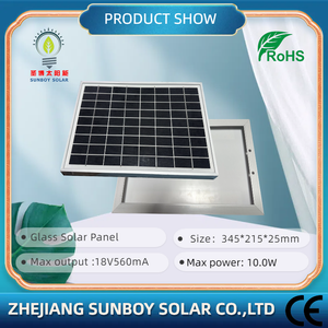 Draagbare Mini 18V 10W Perc Zonnepaneel Monokristallijn Silicium Gelamineerd Met Glas 10W Vermogenstolerantie 12V Batterijlader - Product Image 5