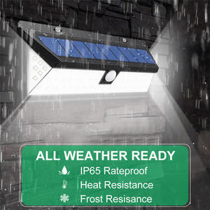 مصباح حديقة يعمل بالطاقة الشمسية مع 90 لمبة LED ومستشعر حركة، يعمل ليلاً ومقاوم للماء - Product Image 4