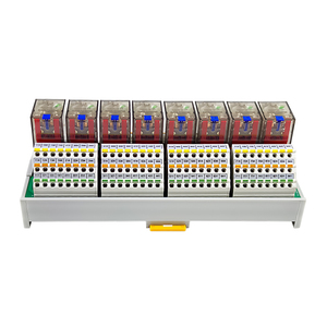 Mô-đun Rơle đầu ra kỹ thuật số 8 kênh với trình cắm 4co 12/24/48/110vdc 110/220VAC (tùy chọn) Lý Thuyết rơle điện từ - Product Image 1