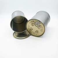 Boîte aérosol métallique vide de 1L pour emballage alimentaire (feuilles de haricot, matcha, café, huile d'olive, bonbons, chocolat, chewing-gum)