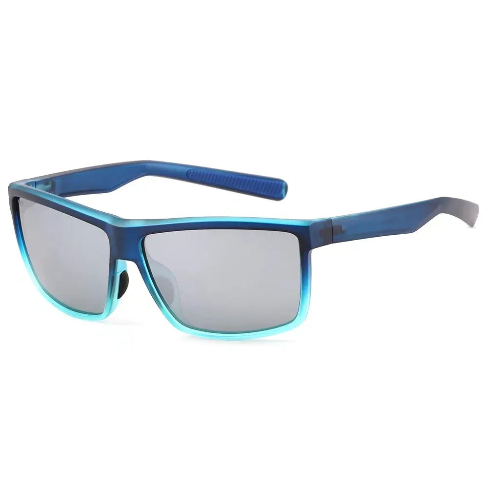 Top Notch custom logo ultra light TR90 frame TAC polarized sunglasses 2022 men luxury retro sport fishing surfing sunglasses