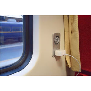 Éclairage professionnel réglable LED lampe de lecture 2 chargeurs USB chevet rotatif pour bateau marin Yacht <span class=keywords><strong>Rail</strong></span> voiture sommeil usage domestique - Product Image 5