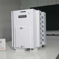 Kit d'alimentation solaire compact BIGLUX HiTOP pour caméra de sécurité, installation rapide, surveillance avec reconnaissance faciale