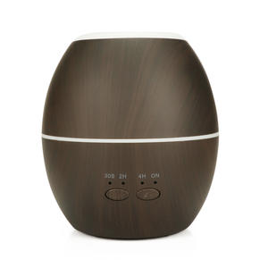 Difusor de Aroma con Acabado Madera, Mini Humidificador de 0.5L, Tipo Niebla, para Hogar/Escritorio, con Función de Temporizador, Acabado Madera Clara - Product Image 2