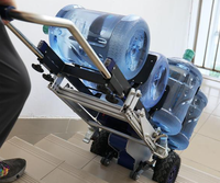 Chariot à pneus pour monter et descendre les escaliers, idéal pour transporter des objets, des appareils électroménagers et des matériaux de construction