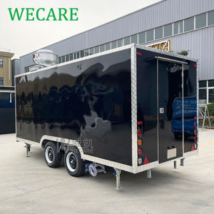 WECARE Street Concession Cuisine mobile <span class=keywords><strong>Burger</strong></span> Pizza Hot Dog BBQ Remorque de restauration rapide Camion de restauration mobile entièrement équipé à vendre USA - Product Image 2