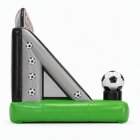 Juego Inflable de Fútbol Zoológico FUN BOUNCE - Material de PVC Ecológico para Juegos al Aire Libre