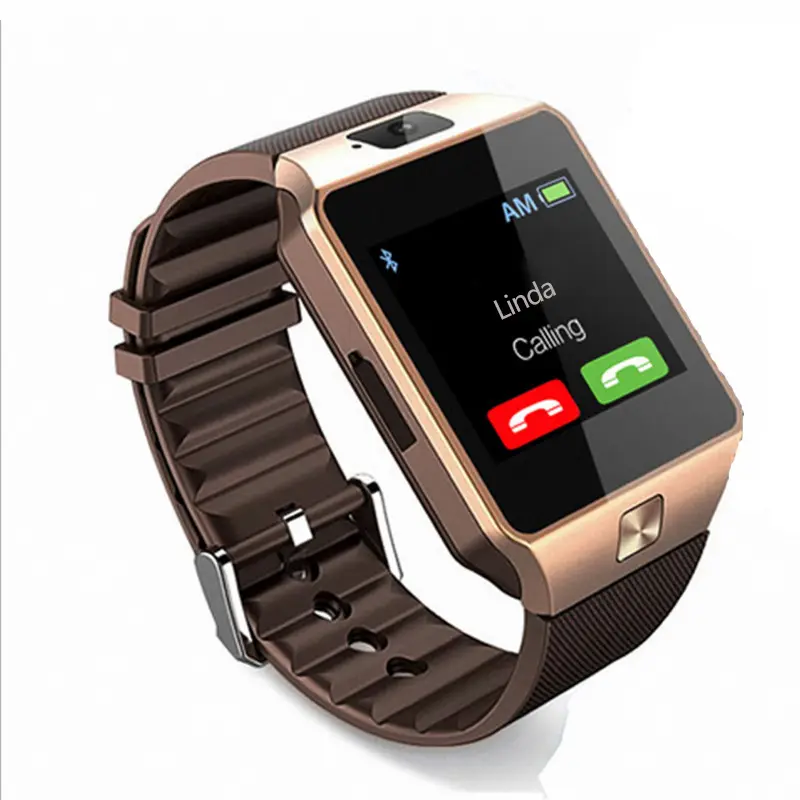Dz09 Smart Watch With Touch Screen For Smartphone Smart 2030 W007 Sim Card For Iphone Android Smartwatch Dz09