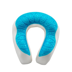 Almohada <span class=keywords><strong>de</strong></span> <span class=keywords><strong>Viaje</strong></span> en Forma <span class=keywords><strong>de</strong></span> U con Espuma Viscoelástica y Gel Refrigerante para Soporte <span class=keywords><strong>Cervical</strong></span>, Modelo WJ-1117 con Diseño Marino/Personajes - Product Image 4