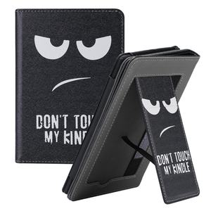 Funda de Cuero PU con Impresión Personalizada, Función de Activación/Suspensión Automática, Ranura para Tarjetas y Correa de Mano para Kindle Paperwhite, Funda Resistente para Tablet - Product Image 4