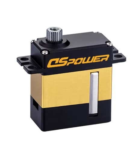 DSPOWER Digital Model Servo Sg90 Robot Dog Head Coreless Motor Metal Gear All Metal Body Large Torque 9g Micro Servo DS-S009A
