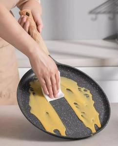 Sartén de cocina de aluminio antiadherente <span class=keywords><strong>para</strong></span> tortitas, roti, tortillas, <span class=keywords><strong>crepes</strong></span>, con mango de madera - Product Image 5