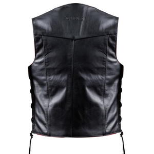 Gilet en cuir Carburo Camelot Noir M - Product Image 3