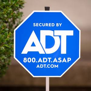 カスタム耐候性金属反射警告セキュリティヤードサインボード<span class=keywords><strong>Adt</strong></span>アルミニウムポール付き - Product Image 5