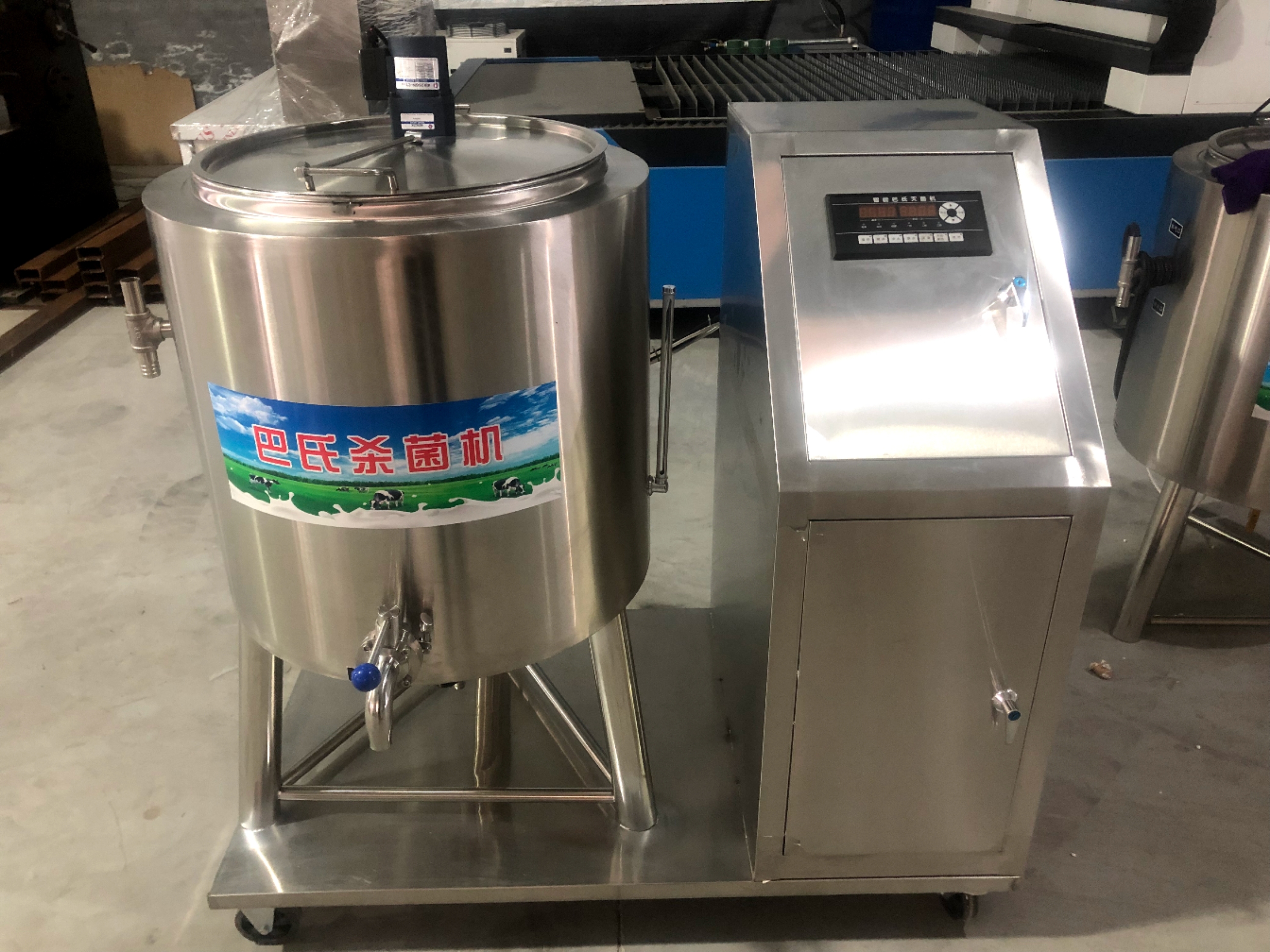 果汁大豆奶牛场牛奶巴氏消毒器加工机机器设备