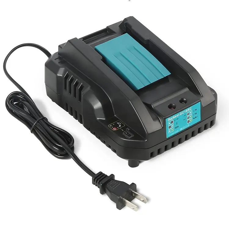 Mini 18V Lithium Ion Batterij Oplader Geschikt Voor Makita DC18RC T Dc Snellader Voor Lxt 18V 14.4V Makita Batterij Oplader