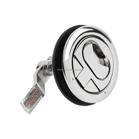Loquet de trappe marine en acier inoxydable 316, accessoires de bateau, verrou tournant pour pont de yacht