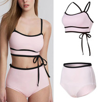 Set Yoga 2 Potong Bahan Bernapas Warna-warni Terinspirasi Dopamin, Bra Olahraga Sensasi Nude, Celana Pendek Peach-bottom, Baju Renang, Pakaian Aktif untuk Olahraga