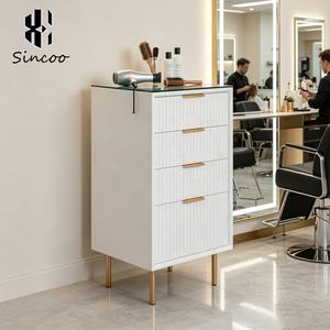 Luxury Custom Colors Design Beauty Salon Multi-functional Beauty Rack Tool Cart Spa Foot Massage Treatment Nail Salon Tool Cart - Product Image 1