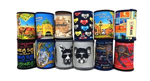 Porte-bouteille isotherme personnalisé en néoprène, porte-canette, porte-bière, avec logo personnalisé pour cadeaux d'entreprise, articles promotionnels - Product Image 3