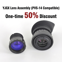 Ensemble d'objectifs de vision nocturne OUTLOOK PVS-14, objectif YJGX, système optique haute performance, objectif de remplacement NVG léger