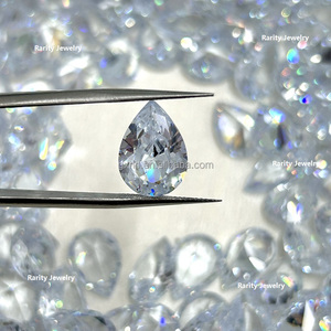 Màu Trắng Lê Cắt 6*9Mm Để 10*14Mm 1000Pcs Mỗi Túi Pha Lê Zircon Đá Lớn Tinh Thể Giọt Giọt Đá Quý Zircon Pha Lê Đá - Product Image 2