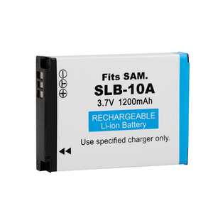 SLB-10A slb10a SLB 10A có thể sạc lại 1200mAh 3.7V máy ảnh kỹ thuật số Pin cho Samsung PL50 pl60 pl85 Pl610 L100 L110 L200 L210 - Product Image 3