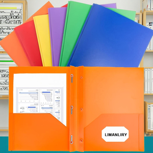 Wenshun precio de fábrica A4 Carpeta de <span class=keywords><strong>anillo</strong></span> de inserción doble Color Clip de renacuajo PP Oficina escuela suministros de archivo a granel logotipo personalizado - Product Image 1