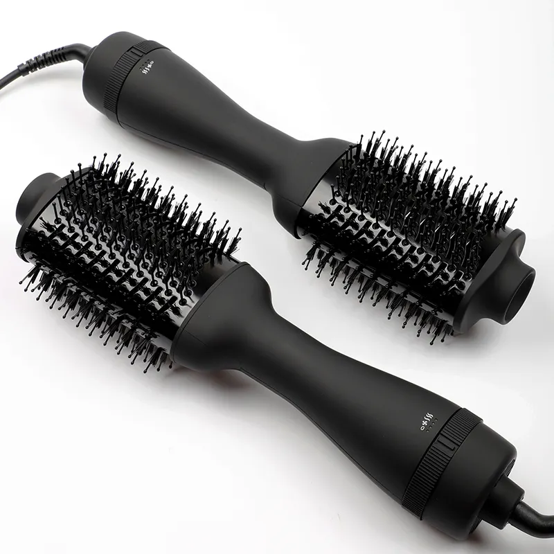 Brosse de lissage à vent Super forte Ce, sèche-cheveux multifonctionnel réglable peigne à Air chaud avec peigne