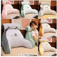 Nouveau coussin de lit rafraîchissant en forme de haricot, oreiller personnalisé avec logo pour filles, idéal pour dormir, le bureau ou les loisirs, oreiller de lit en forme de huit.