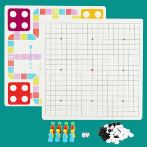 Set di Giochi <span class=keywords><strong>da</strong></span> <span class=keywords><strong>Tavolo</strong></span> in Legno 15 in 1 Fast Sling Puck Gioco di <span class=keywords><strong>Hockey</strong></span> Veloce Giochi <span class=keywords><strong>da</strong></span> <span class=keywords><strong>Tavolo</strong></span> per Feste al Chiuso per Adulti Bambini Famiglia - Product Image 6