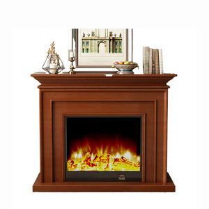 Chimenea Eléctrica Independiente de Lujo de Foshan con Certificación ERP y Leños Reales Decorativos para el Hogar - Product Image 4