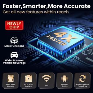 Herramienta de Diagnóstico para Autos X431 CRP123i V2.0 Elite, Escáner OBD2, Reinicio Completo del Sistema, Verificación de Voltaje de Batería, Pantalla LCD Roja, Bluetooth - Product Image 5