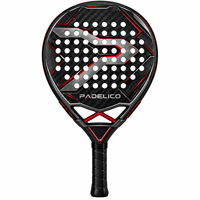 Raquette de padel professionnelle en fibre de carbone en forme de larme pour un contrôle du spin et des performances d'élite avec fabrication OEM personnalisée
