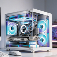 Station de jeu personnalisée pour joueurs professionnels, PC de jeu, ordinateur de bureau pour jeux, Intel I5 13400 RTX 4060Ti 16G 1TB SSD RGB, rapide et stable, vente en gros