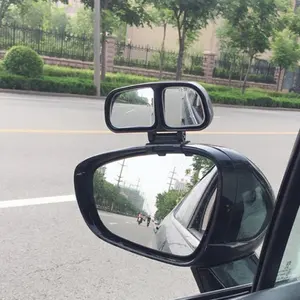 Auto Assist Mirror Rear Wheel Large Vision Car Rear View Mirror Adjustable Wide Angle Panoramic Car Reversing Assist Blind Spot