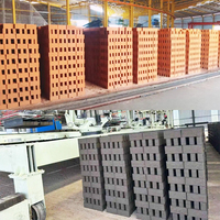 Système de four tunnel moderne à faible coût pour la fabrication de briques en argile cuite