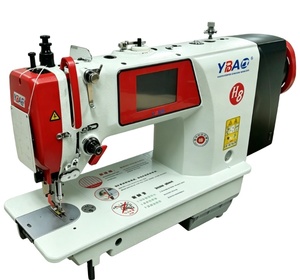 YBAO H8 New Super Silent Industrial Computerized <b>Automatic</b> High-Speed Flat-Bed Lockstitch <b>Sewing</b> <b>Machine</b> Motor Stainless Steel - Product Image 1