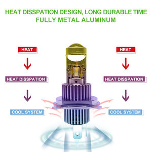 Phares LED H7 MP7A à lentille intégrée, 56W, 4000Lm, 6500K, très demandés pour le dropshipping mondial et les <span class=keywords><strong>d</strong></span>étaillants en ligne - Product Image 2