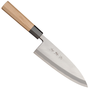 Di alta qualità Aogami blu carta 2 acciaio puro fatto a mano testa di pesce taglio coltelli da cuoco testa di pesce coltello - Product Image 1