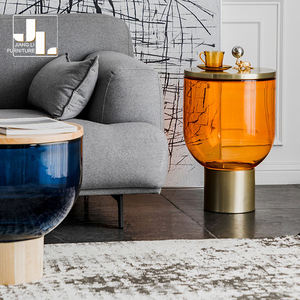 Moderno Hotel sala <span class=keywords><strong>de</strong></span> estar redonda vidrieras <span class=keywords><strong>mesa</strong></span> <span class=keywords><strong>de</strong></span> centro diseñador estilo acento <span class=keywords><strong>mesa</strong></span> <span class=keywords><strong>de</strong></span> centro conjunto <span class=keywords><strong>de</strong></span> muebles - Product Image 4