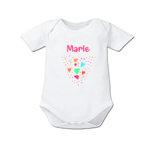 Babero Rosa para Bebé con nombre impreso (Niña) - Product Image 4