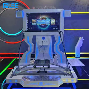 Schermo 42 pollici realtà virtuale 9D VR sci carrucola con design a gettoni vr gioco simulato 9d vr simulatore di sci - Product Image 1