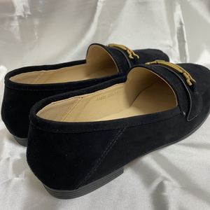 Mocassins plats pour femmes en cuir d'agneau véritable 100% suède, chaussures formelles de bureau, faible MOQ, personnalisation du logo, fabrication en usine - Product Image 6