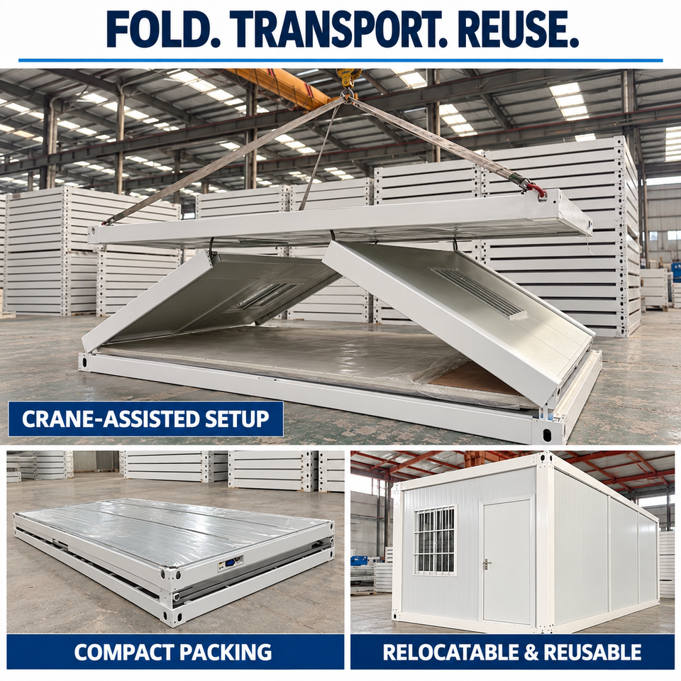 Construction Container 40 20ft Fast Construction Prefab Modern FengSheng Modular Tiny House ...