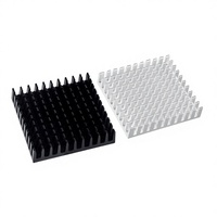 Disipador de Calor de Aluminio para Electrónica LED de Alta Potencia, con Diseño de Girasol Anodizado y Aletas Delgadas, para Iluminación Urbana