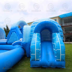 สวนน้ำเป่าลมรูปหมีขั้วโลกอาร์กติกขนาดยักษ์ |   สไลเดอร์น้ำเคลื่อนที่และสระน้ำสำหรับเด็ก สวนน้ำกลางแจ้งขนาดใหญ่แบบกำหนดเองได้ - Product Image 5